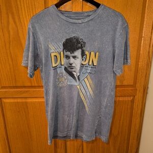 rock and roll hall of fame museum dion dimucci t shirt Men size M Medium Blue Gr